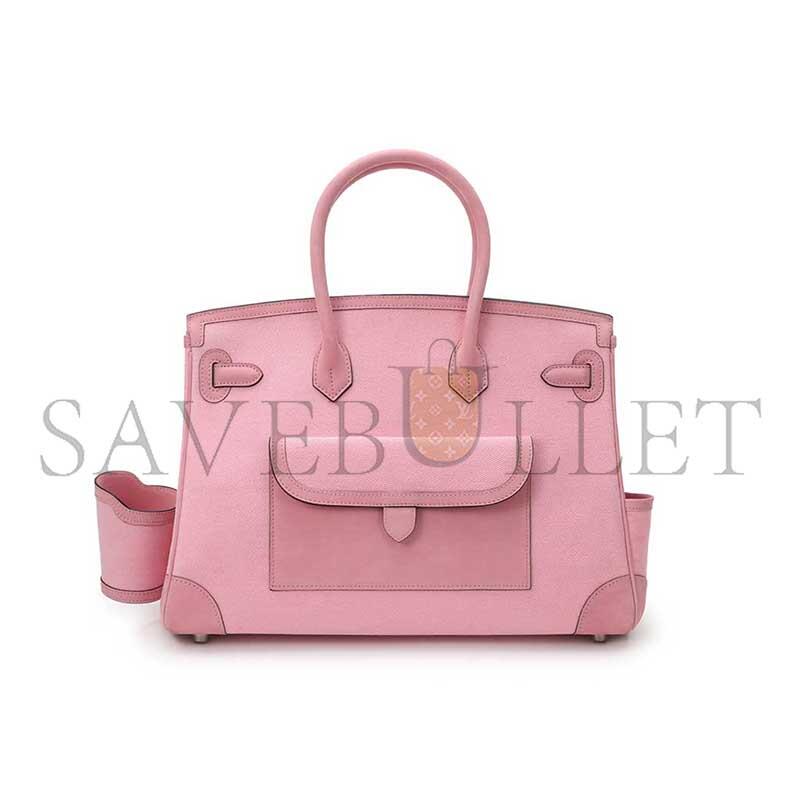 HERMÈS MASTER TRAVEL BAG CARGO 35 PINK 360784 (25*20*13cm)